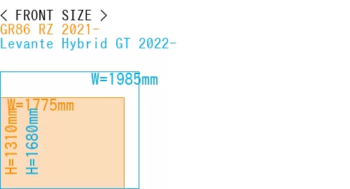 #GR86 RZ 2021- + Levante Hybrid GT 2022-